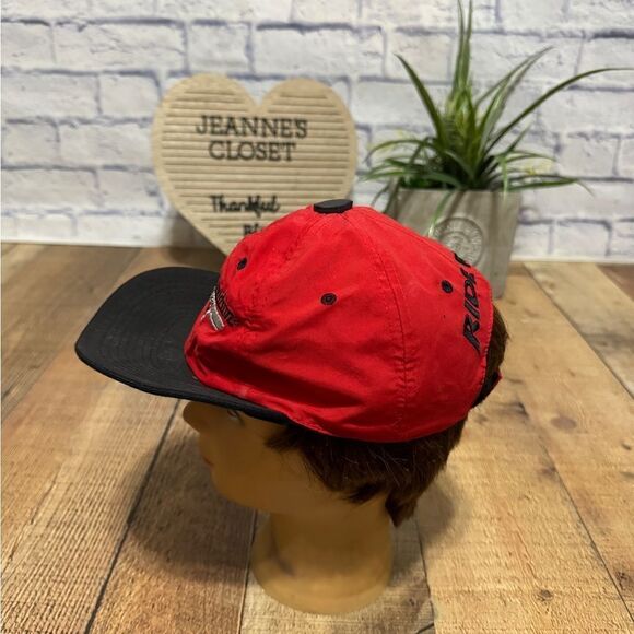 Vintage 90s Harley Davidson Cafe New York NYC Ride Free Biker Snapback Cap Hat - Picture 8 of 10